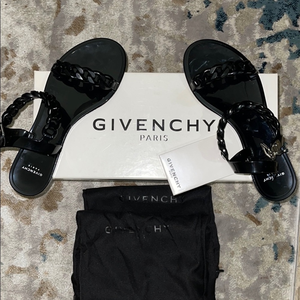 Givenchy Jelly Plate Sandals